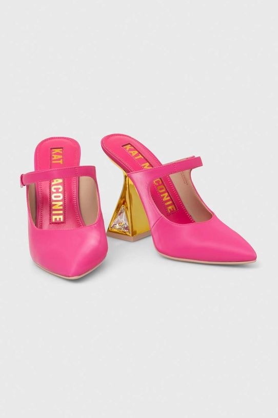 Δερμάτινα mules Kat Maconie Hailey HAILEY.FUSCHIA ροζ SS24