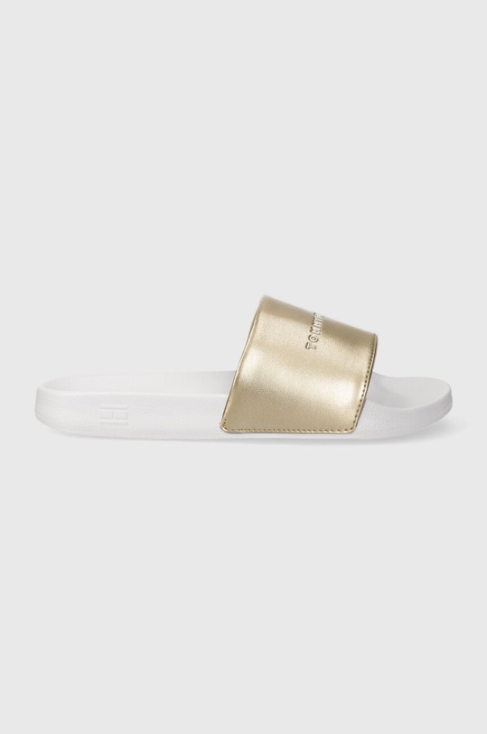 Tommy Hilfiger klapki METALLIC POOL SLIDE FW0FW07829 złoty SS24