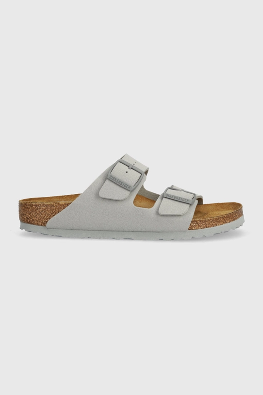 Birkenstock papuci Arizona imitatie de piele gri 1027696