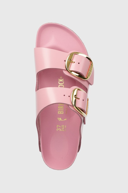 Δερμάτινες παντόφλες Birkenstock Arizona BB ροζ 1026532