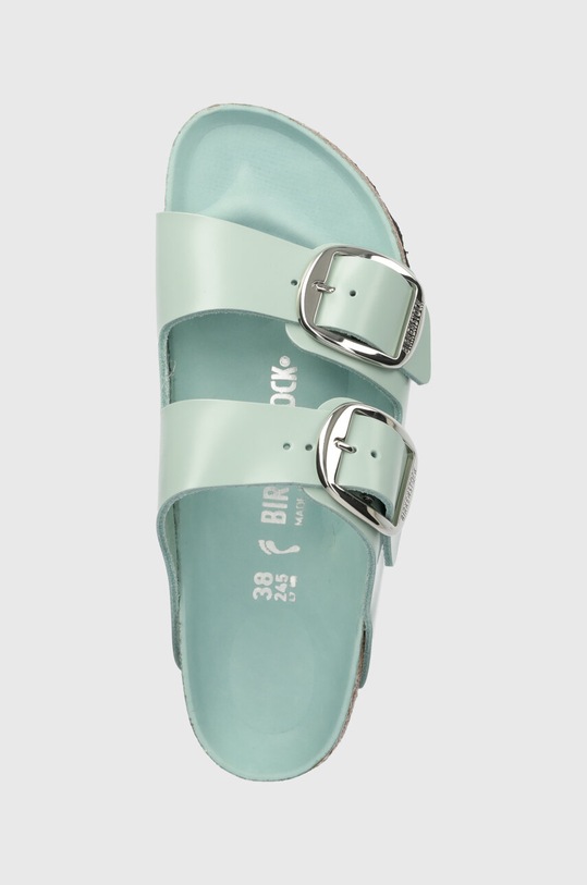 Kožené pantofle Birkenstock Arizona BB tyrkysová 1026495