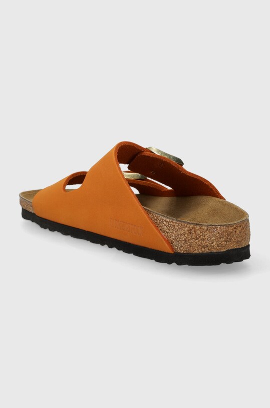 Obuća Natikače od nubuk kože Birkenstock Arizona 1026732 narančasta