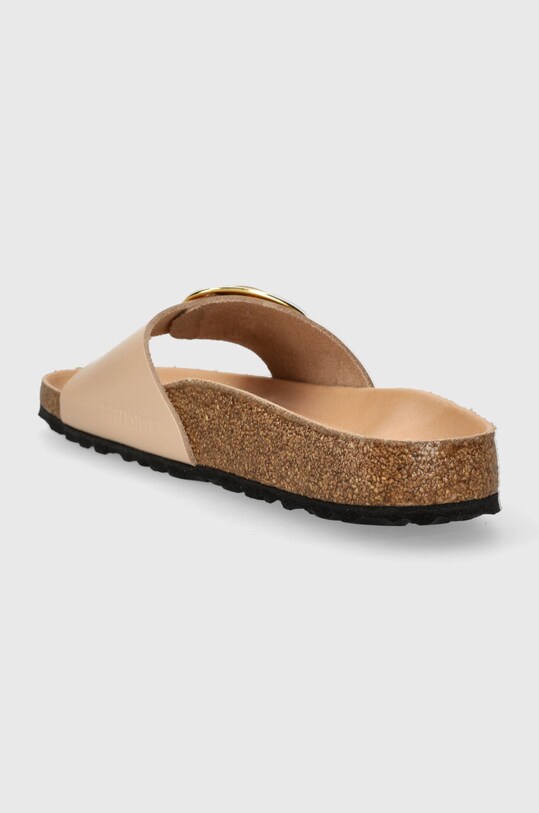 Обувки Кожени чехли Birkenstock Madrid Big Buckle 1026496 бежов