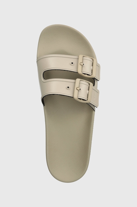 Emporio Armani Underwear klapki beżowy XVPS09.XN998.D417