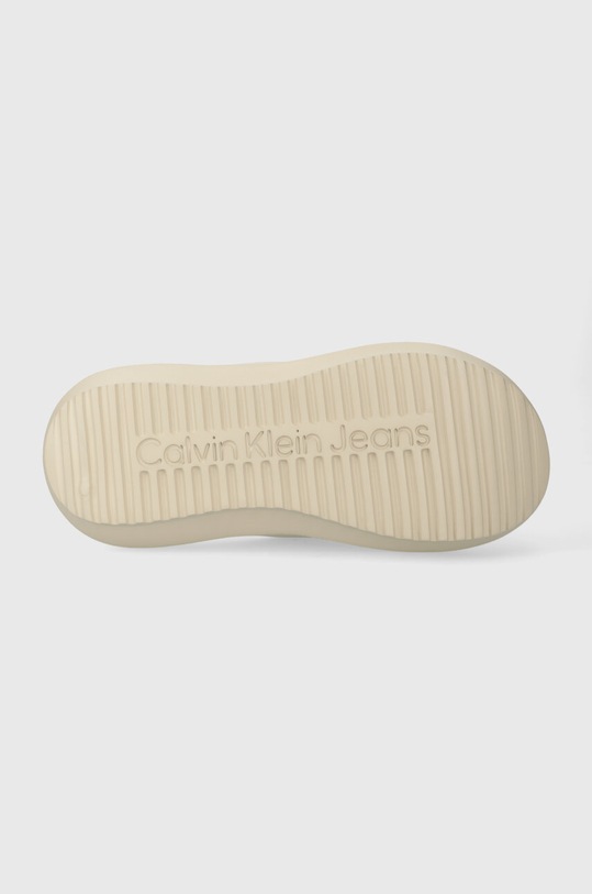 Calvin Klein Jeans papucs HYBRID SANDAL TPU IN LUM MET YW0YW01280 bézs