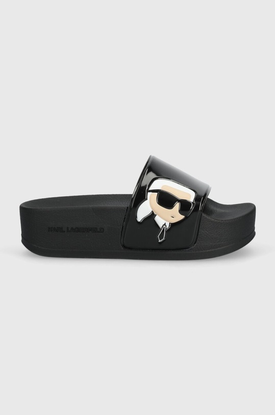 Karl Lagerfeld klapki KONDO MAXI KL80806N.V00 czarny SS24