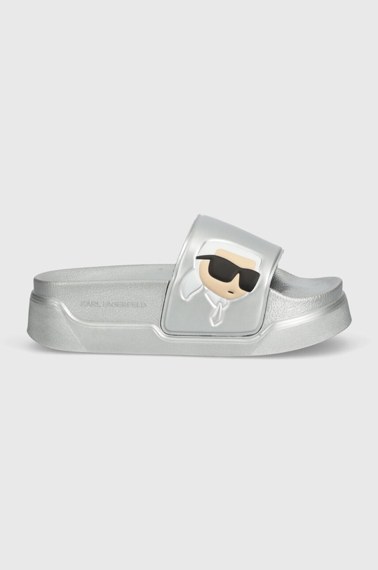 Karl Lagerfeld papuci KONDOMINIUM KL88808N.VSL argintiu SS24