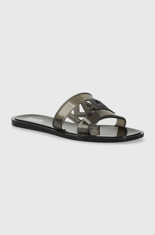 Karl Lagerfeld papuci JELLY sintetic negru KL80005T.V00