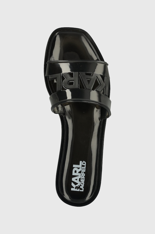 Karl Lagerfeld papuci JELLY negru KL80005T.V00