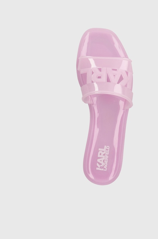 Karl Lagerfeld papuci JELLY roz KL80005T.VVP
