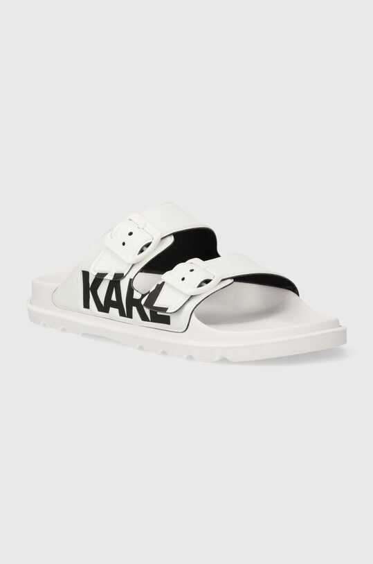 Karl Lagerfeld papuci KONDO TRED sintetic alb KL80978.V10