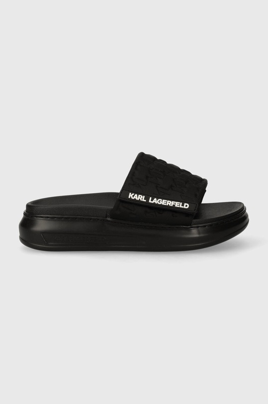 Karl Lagerfeld papucs KAPRI KL62503.S00 fekete SS24