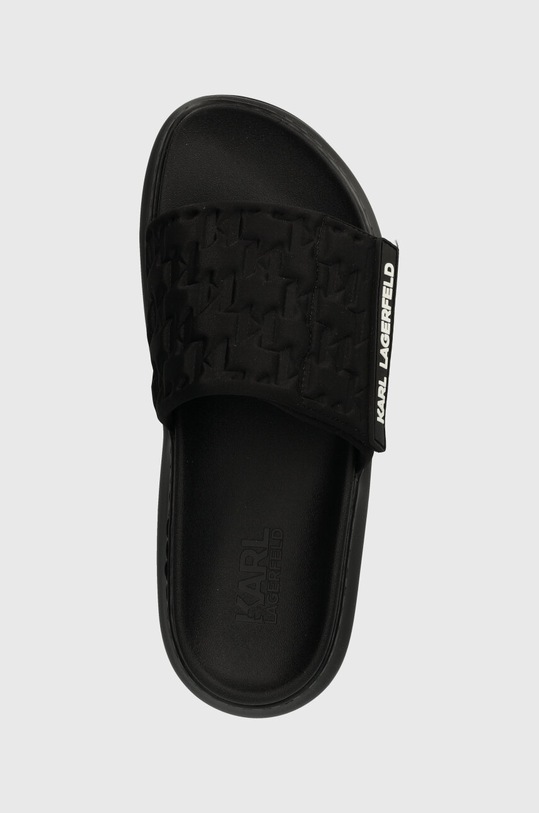 Karl Lagerfeld papucs KAPRI fekete KL62503.S00