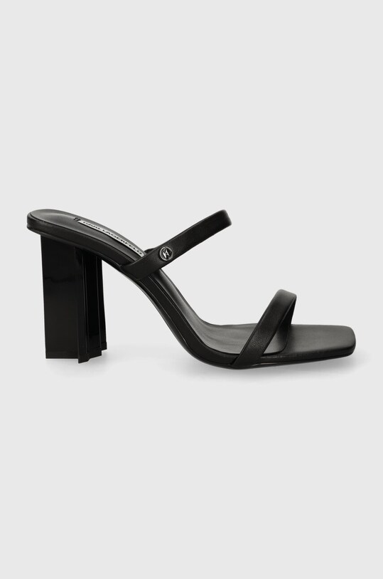 Karl Lagerfeld slapi de piele KL TOWER gros negru KL33920.000