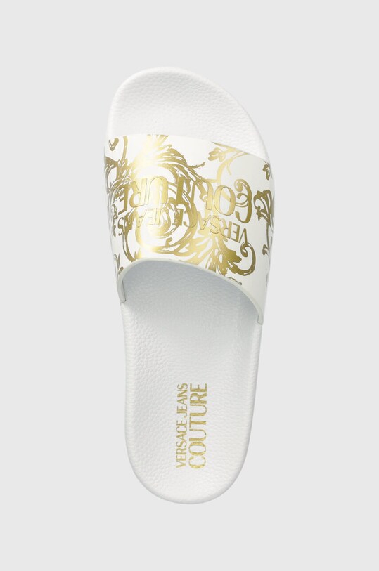 Versace Jeans Couture ciabatte slide Shelly bianco 76VA3SQ3.ZS365.G03