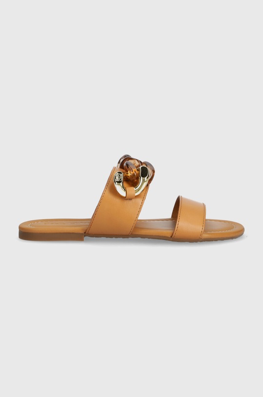 See by Chloé slapi de piele Monyca piele maro SB42011A.533