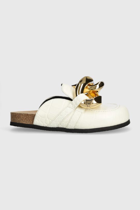 Δερμάτινες παντόφλες JW Anderson Chain Loafer