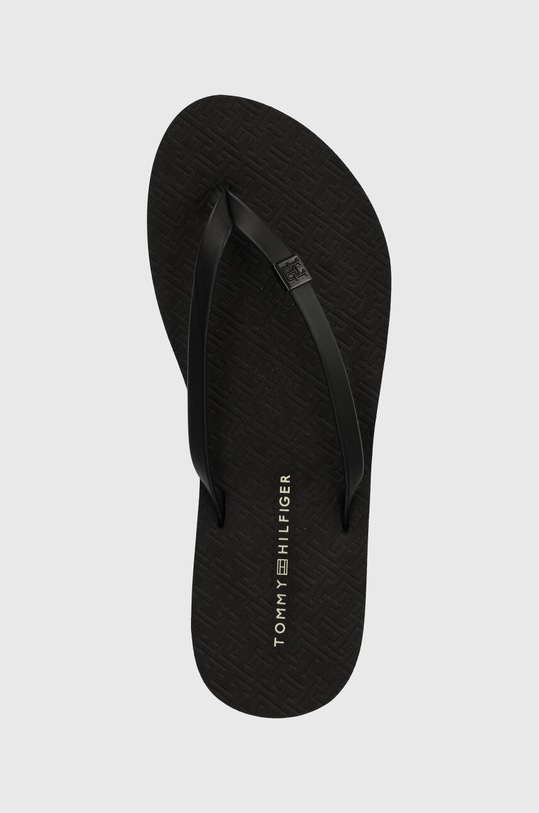 Tommy Hilfiger japonki MONOGRAM BEACH SANDAL czarny FW0FW07854
