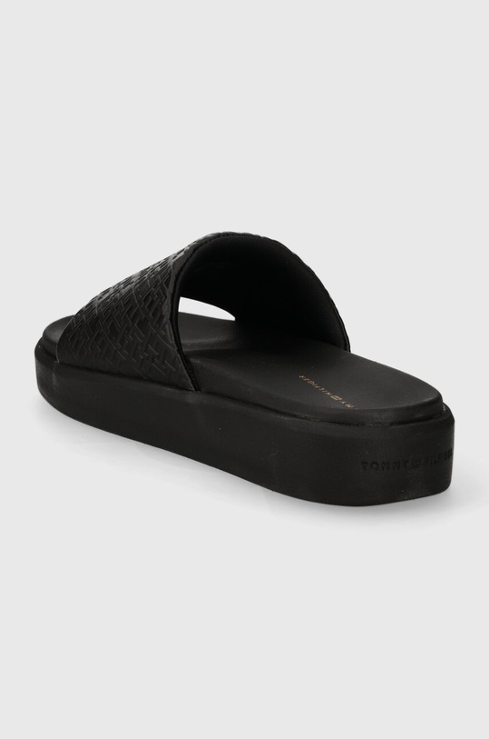 Obuv Šľapky Tommy Hilfiger TH PLATFORM POOL SLIDE FW0FW07855 čierna