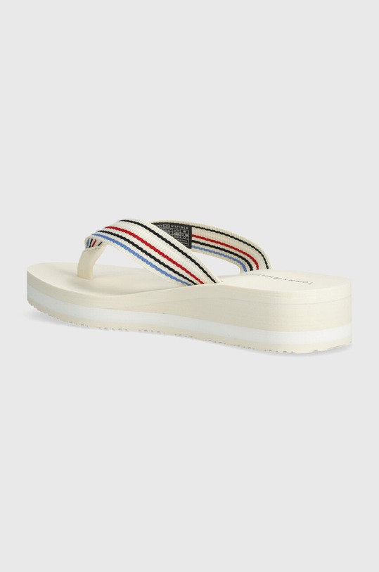 Tommy Hilfiger slapi WEDGE STRIPES BEACH SANDAL bej FW0FW07858