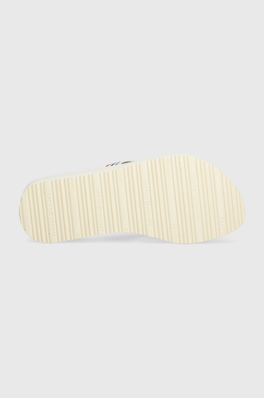 Tommy Hilfiger slapi WEDGE STRIPES BEACH SANDAL FW0FW07858 bej