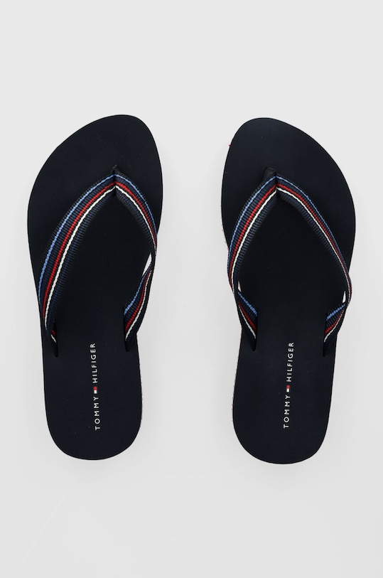 В'єтнамки Tommy Hilfiger WEDGE STRIPES BEACH SANDAL до 5 см темно-синій FW0FW07858