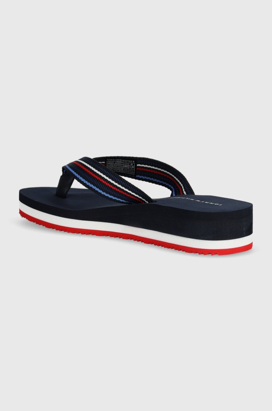В'єтнамки Tommy Hilfiger WEDGE STRIPES BEACH SANDAL темно-синій FW0FW07858