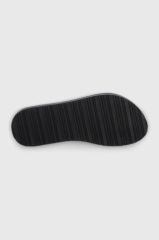 Tommy Hilfiger japonki TH EMBLEM BEACH SANDAL FW0FW07900 granatowy