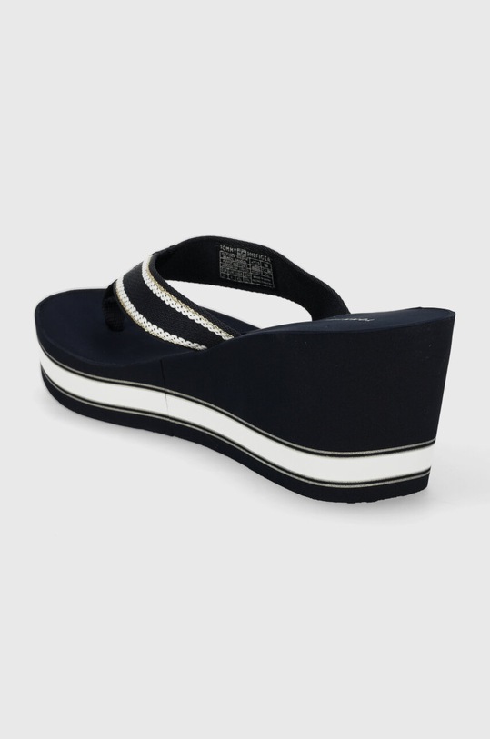 Boty Žabky Tommy Hilfiger HILFIGER WEDGE BEACH SANDAL FW0FW07903 námořnická modř