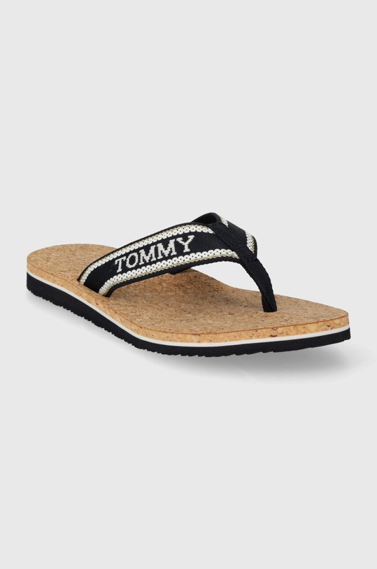 Boty Žabky Tommy Hilfiger HILFIGER CORK BEACH SANDAL FW0FW07904 námořnická modř