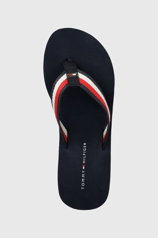 В'єтнамки Tommy Hilfiger CORPORATE WEDGE BEACH SANDAL темно-синій FW0FW07987