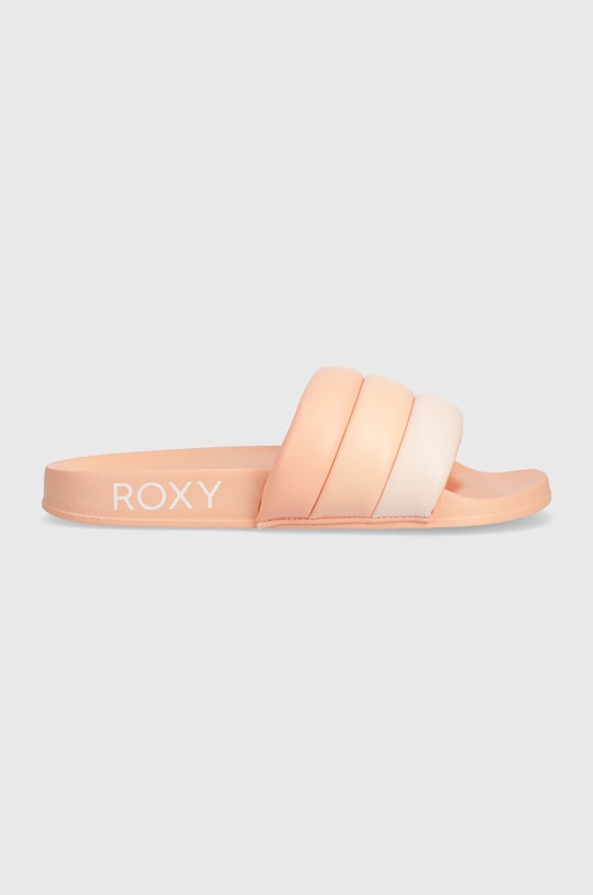Roxy papuci imitatie de piele portocaliu ARJL101131