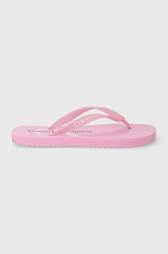 Calvin Klein Jeans japonki BEACH SANDAL MONOLOGO TPU YW0YW01246 różowy SS24