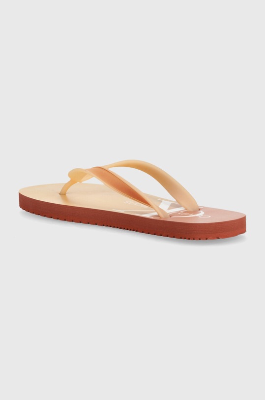 Obuwie Calvin Klein Jeans japonki BEACH SANDAL GRADIENT YW0YW01401 pomarańczowy