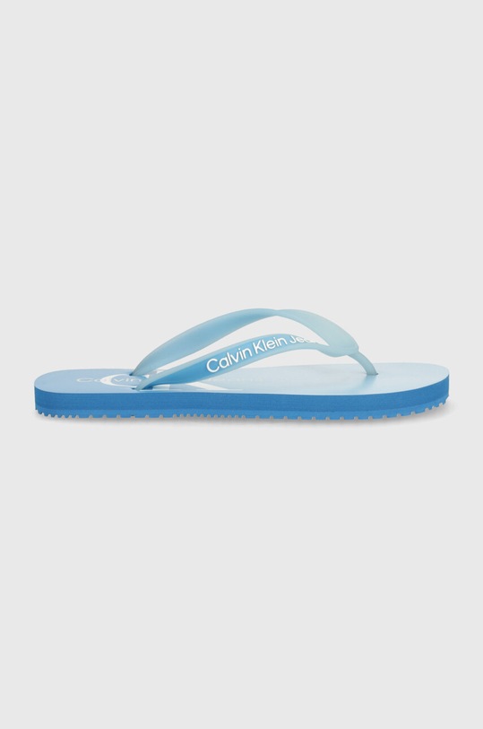 Žabky Calvin Klein Jeans BEACH SANDAL GRADIENT YW0YW01401 modrá SS24