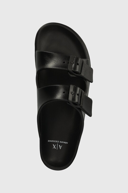 Pantofle Armani Exchange černá XDP043.XV821.00002