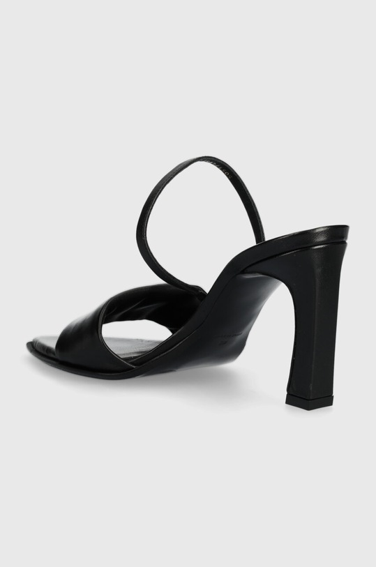 Boty Kožené sandály HUGO Tarah 50517448.001 černá