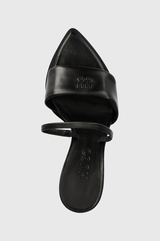 HUGO sandale de piele Tarah negru 50517448.001