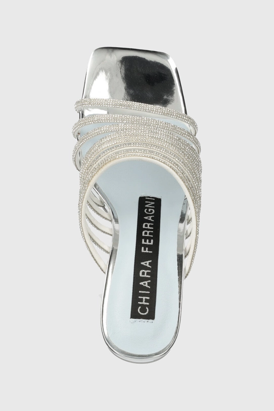 Шлепанцы Chiara Ferragni Andromeda серебрянный CF3330.004