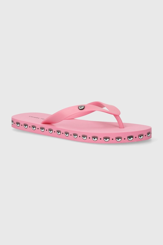Chiara Ferragni japonki Flip-Flop Logomania syntetyczny różowy CF2813.012.N