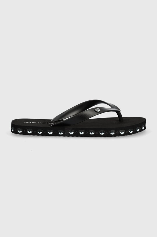 Chiara Ferragni infradito Flip-Flop Logomania CF2813.001.N nero SS24