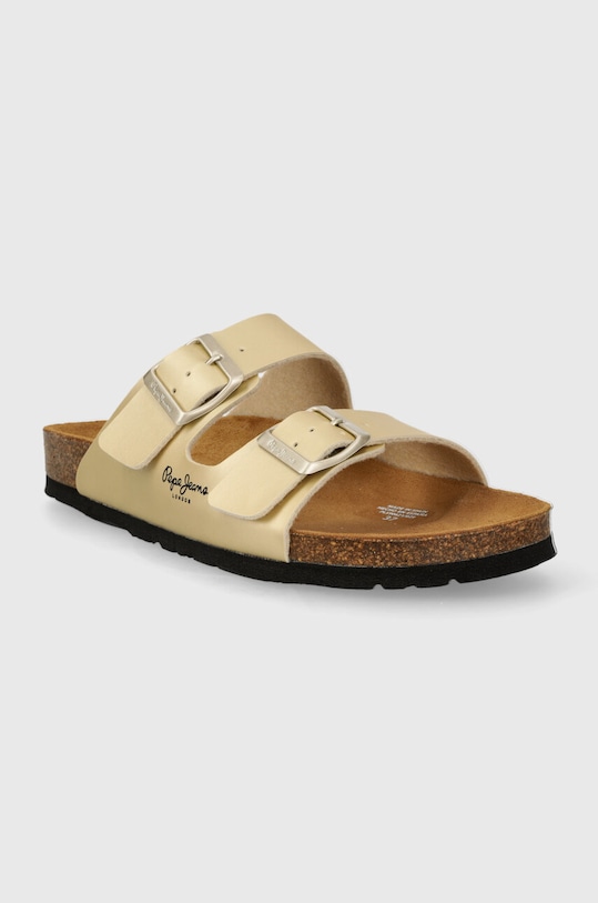 Încălțăminte Pepe Jeans papuci PLS90621 PLS90621 aur