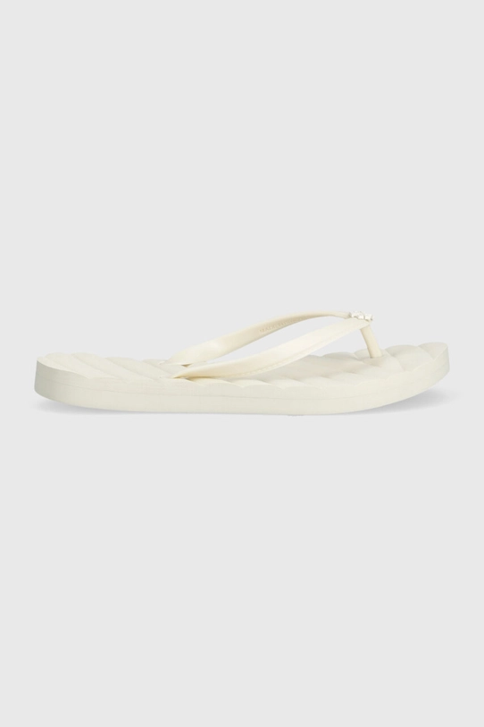 Încălțăminte Tory Burch slapi Kira Flip Flop 144262.101 bej