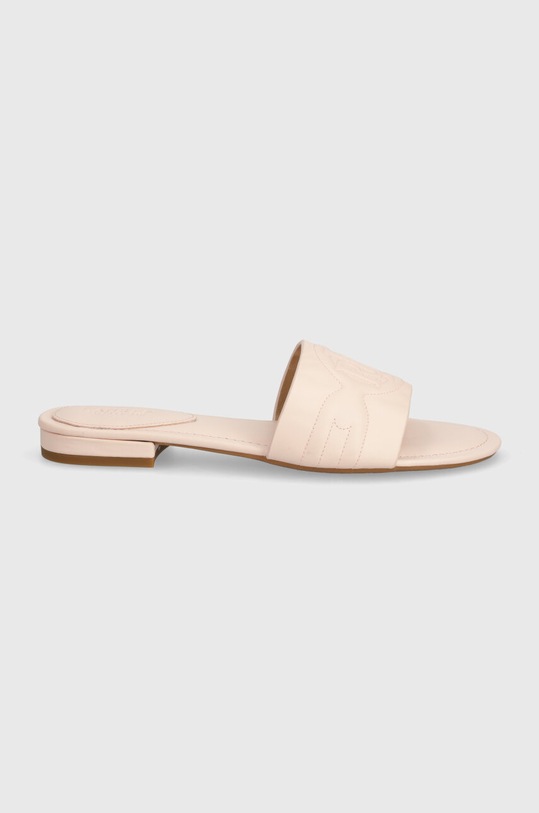 Lauren Ralph Lauren slapi de piele Alegra 802935537002.650 roz SS24