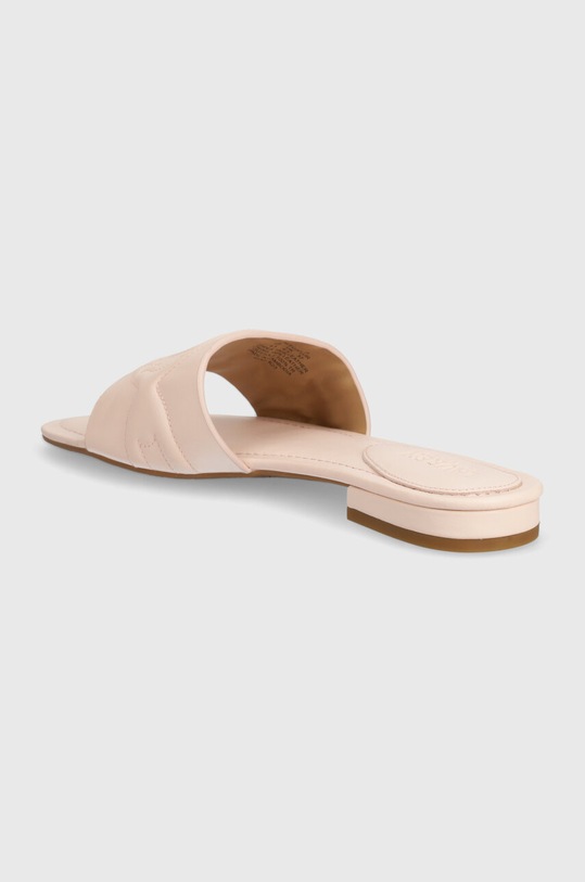 Încălțăminte Lauren Ralph Lauren slapi de piele Alegra 802935537002.650 roz