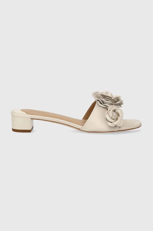 Lauren Ralph Lauren slapi de piele Fay 802935554005.100 bej SS24