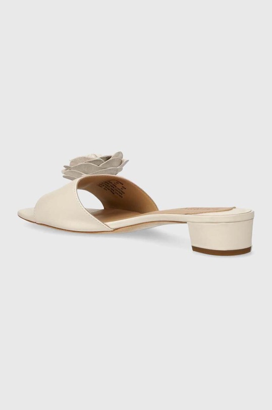 Încălțăminte Lauren Ralph Lauren slapi de piele Fay 802935554005.100 bej