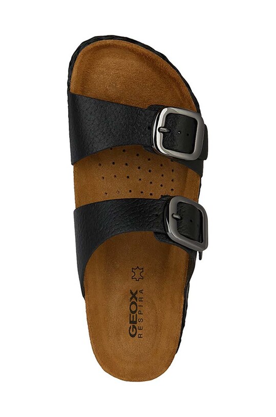 Šľapky Geox D NEW BRIONIA HIGH D45S8A.000BN.C9999 čierna