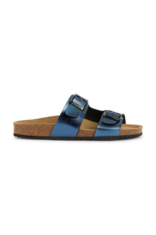 Geox klapki D BRIONIA syntetyczny niebieski D35LSL.000BN.C4005