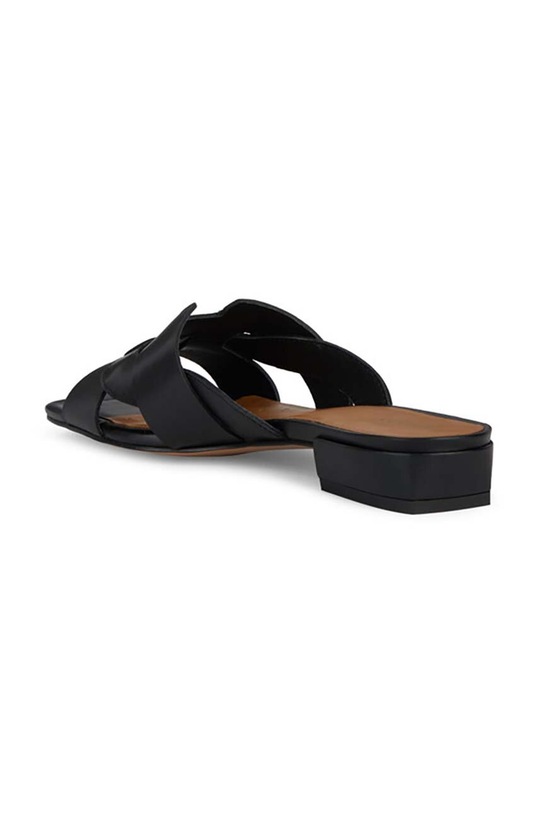 Geox bőr papucs D NEW ERAKLIA 15 fekete D4580A.00043.C9999